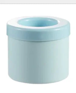 Silicone Cylinder Portable Ice Maker Bucket